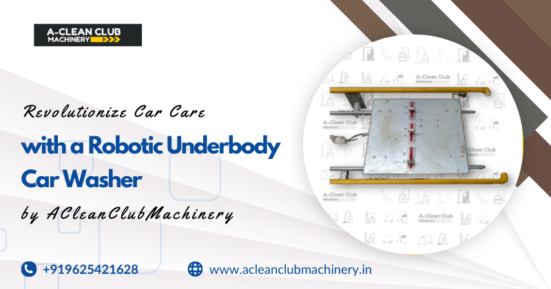 robotic underbody car washer