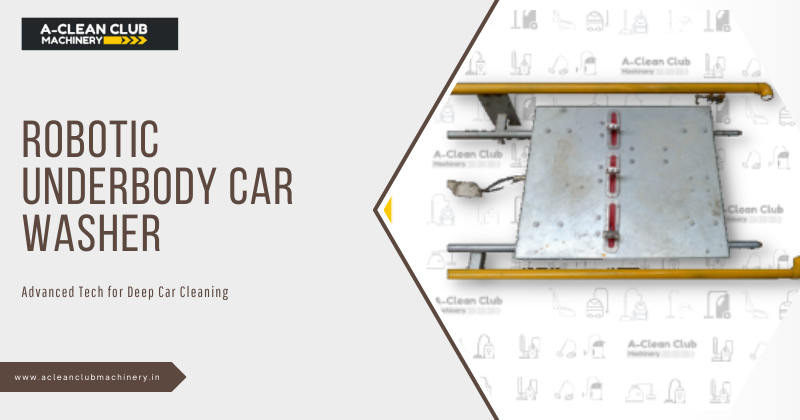 robotic underbody car washer