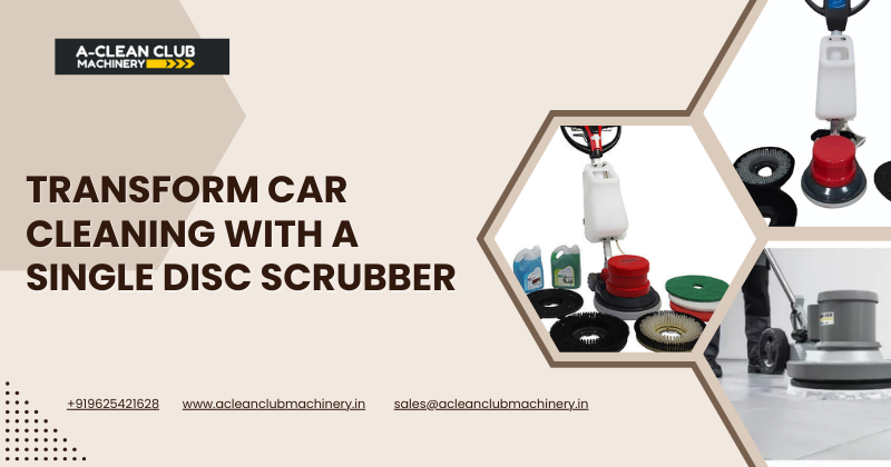 Single Disc Scrubber Machine in Ghaziabad